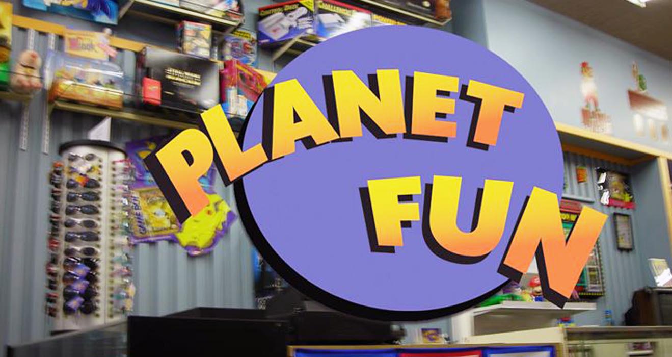 Voordracht badge Uitputting Planet Fun - Toy Store Guide