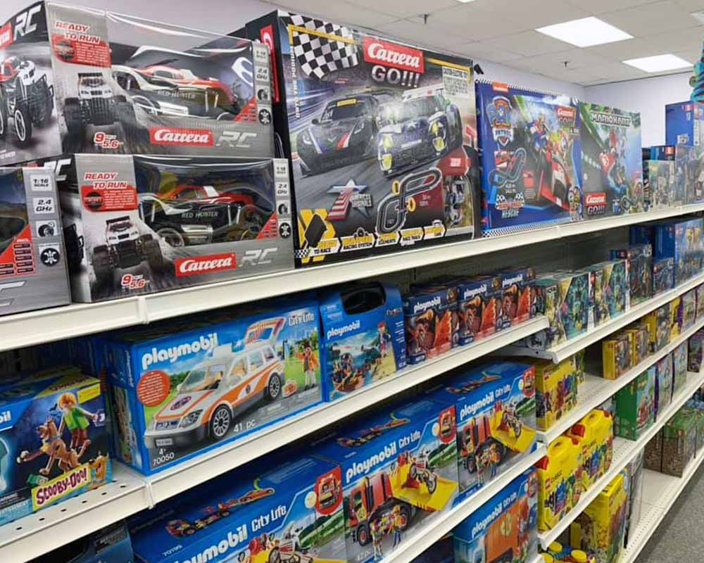 PLAYNOW! Toys and Games has the biggest assortment of toys in the area.  Open since 2020