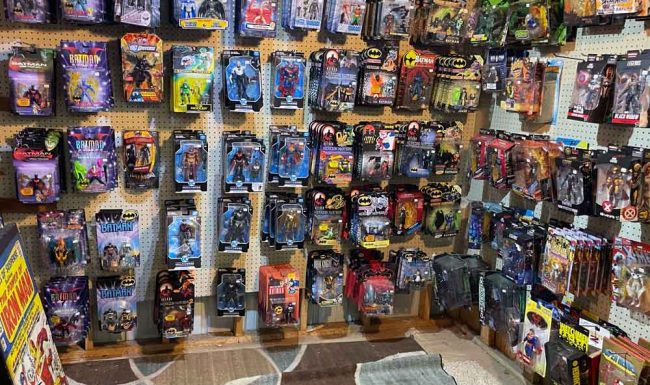 Action figure store near me got a treasure trove-like collection